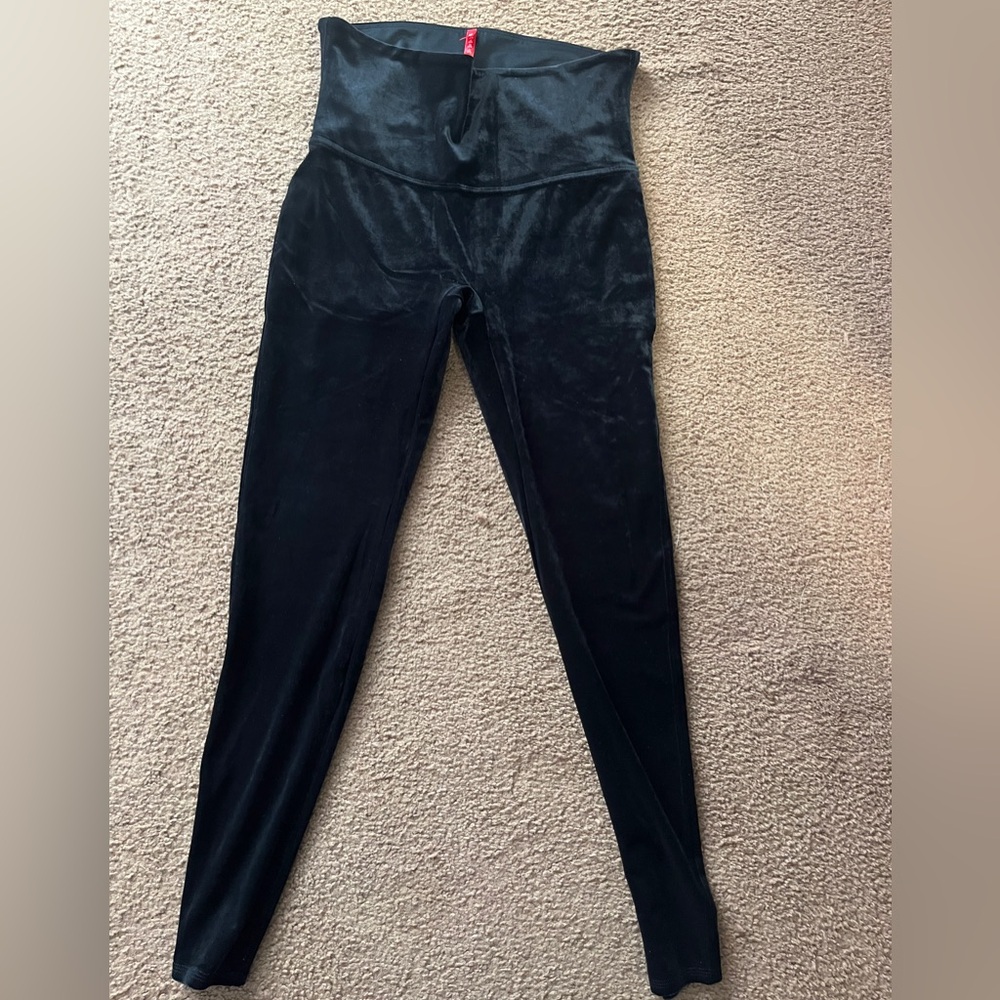 Spanx Velvet Leggings